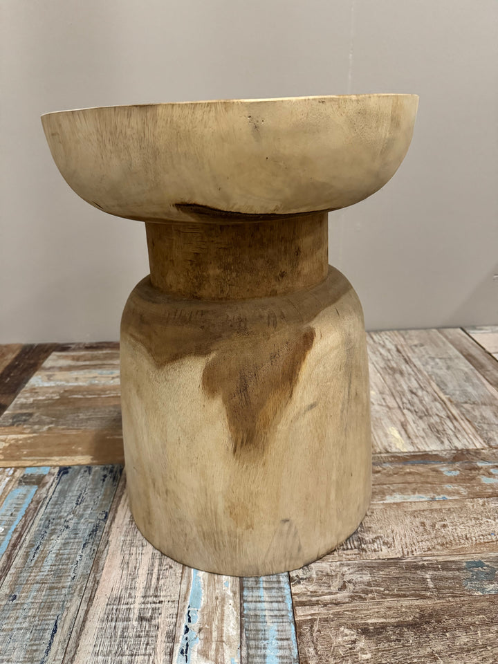 Teak Wood Stool / Side Table