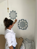 Doily Mandala - Mandala muur stencil