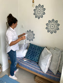 Doily Mandala - Mandala wall stencil